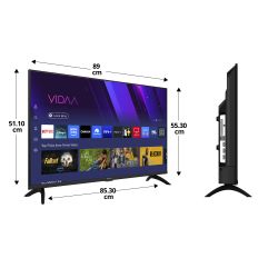 TV Smart 32'' HD LED 80 cm Netflix YouTube PrimeVideo