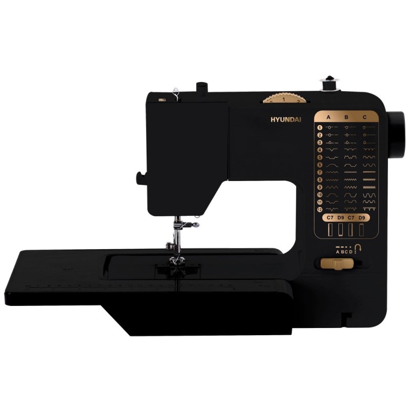 Machine à coudre JAZZ 38C Table de travail amovible kit de couture inclus