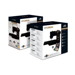 Machine à coudre JAZZ 38C Table de travail amovible kit de couture inclus