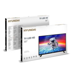TV 32'' HD LED 80 cm avec triple tuner USB et HDMI - Reconditionné