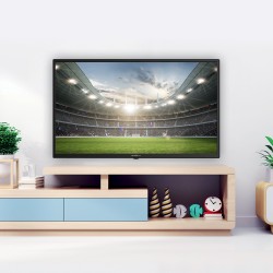 TV 32'' HD LED 80 cm avec triple Tuner USB et HDMI - Reconditionné