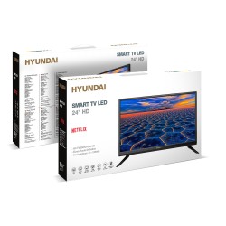 TV Smart 24'' HD LED 60 cm Netflix YouTube PrimeVideo - Reconditionné