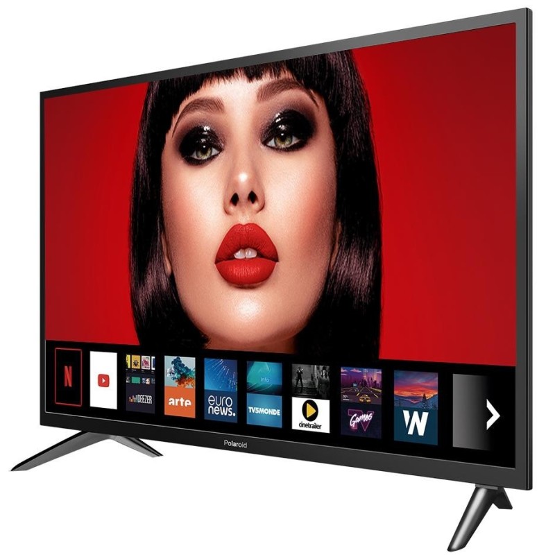 TV Smart 32'' HD LED 80 cm Netflix YouTube PrimeVideo - Reconditionné