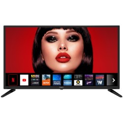 TV Smart 32'' HD LED 80 cm Netflix YouTube PrimeVideo - Reconditionné