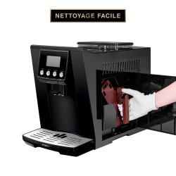 Machine expresso avec broyeur et écran LCD  Pression 19Bar -Ecran LCD
