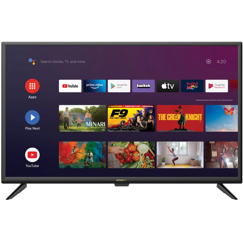 TV Android 32'' HD LED  80 cm Google Play Netflix YouTube