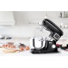 Robot pâtissier 1400W 5.5L 6 vitesses pétrin, mélangeur, fouet