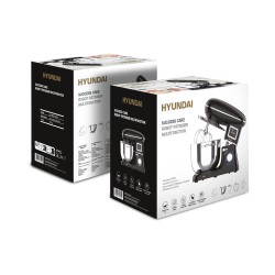 Robot pâtissier 1400W 5.5L 6 vitesses pétrin, mélangeur, fouet