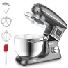 Robot pâtissier 1500W 6.2L 6 vitesses blender hachoir et spatule