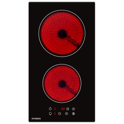 Plaque vitrocéramique 2 foyers table de cuisson 3000W 9 puissances - touche tactile