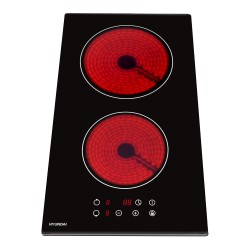 Plaque vitrocéramique 2 foyers table de cuisson 3000W 9 puissances - touche tactile