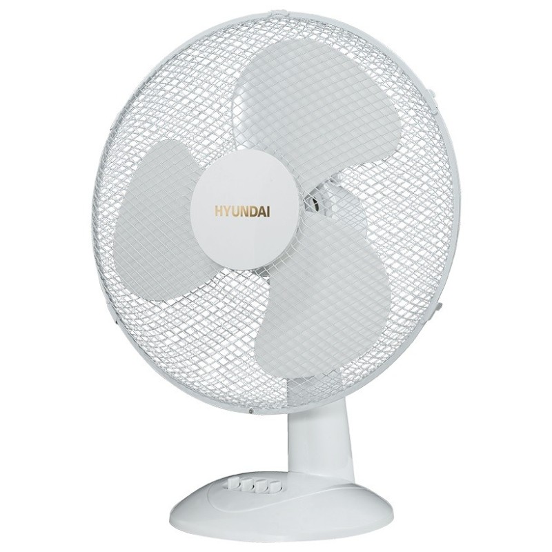 Ventilateur de table 16'' blanc 50W 112 Blanc