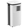 Climatiseur mobile 9000 BTU auto-évaporation Affichage LED - télécommande