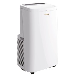 Climatiseur mobile reversible 12000 BTU auto-évaporation Affichage LED - télécommande