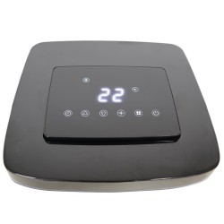 Climatiseur mobile 7000 BTU auto-évaporation Affichage LED - télécommande