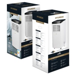 Climatiseur mobile 7000 BTU auto-évaporation Affichage LED - télécommande