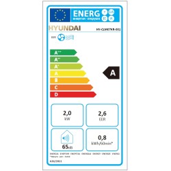 Climatiseur mobile 7000 BTU auto-évaporation Affichage LED - télécommande